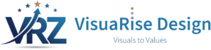 VisuaRise Designビジュアライズデザインのロゴ