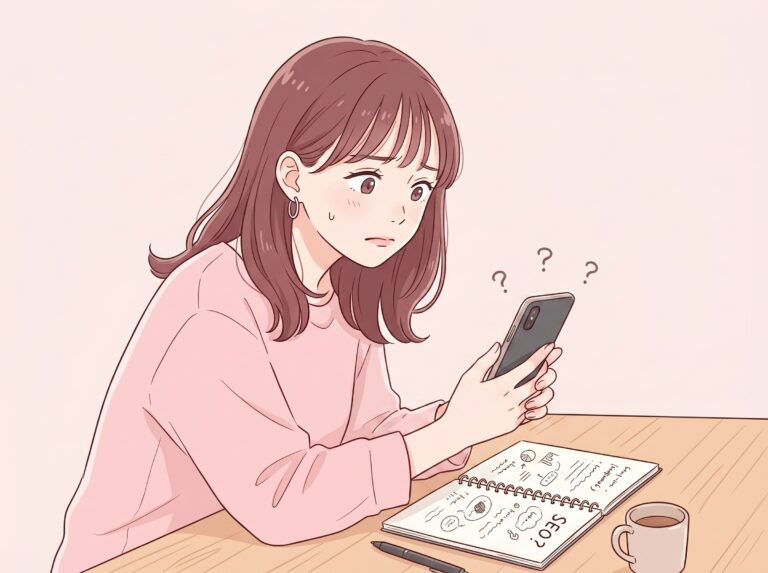 SEO対策の基本を初心者向けに分かりやすく解説し検索で見つけてもらう考え方を示すイメージ