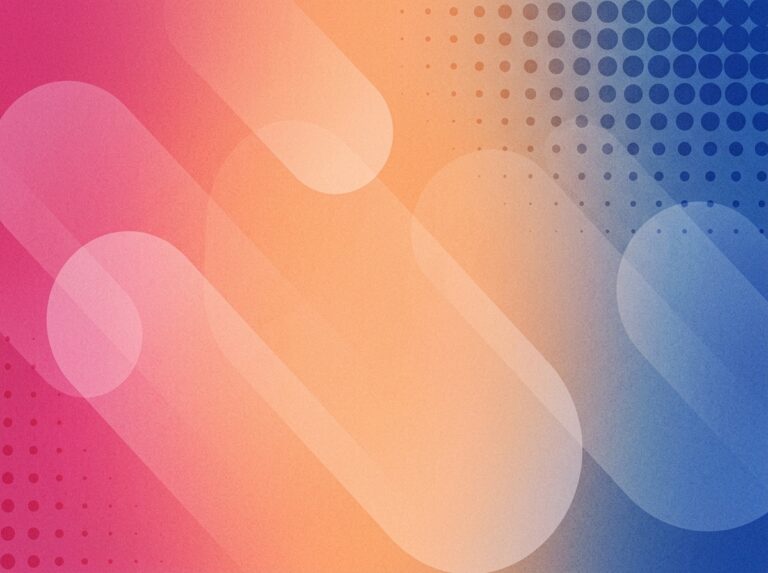 【アブストラクト】抽象的で自由な形の組み合わせ。おしゃれで個性的
